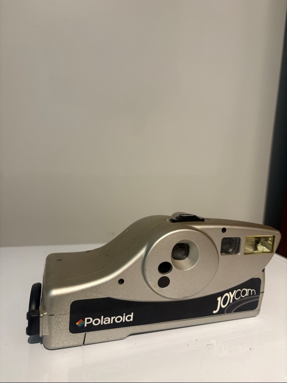 Polaroid JOYcam Metallic Silver Point-and-Shoot Camera